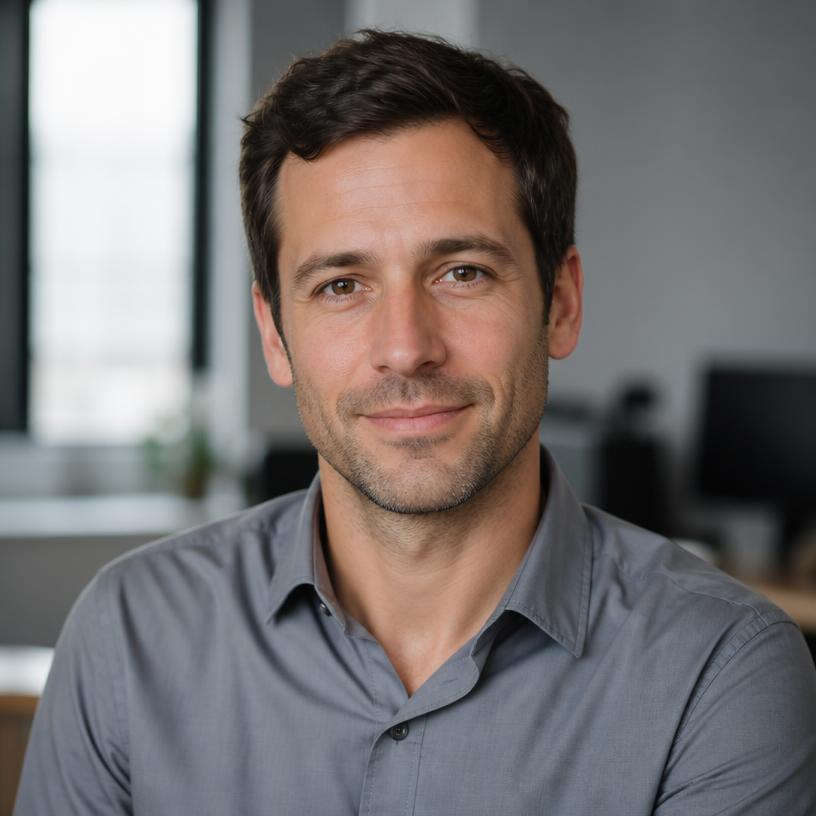 Porträt der fiktiven Persona Marco Steiner