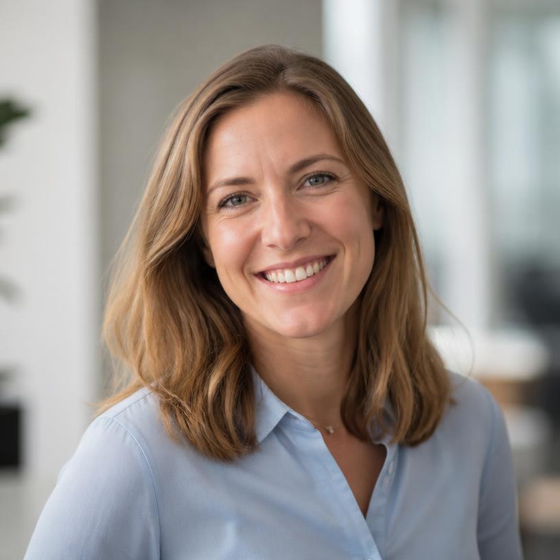 Porträt der fiktiven Persona Nina Keller