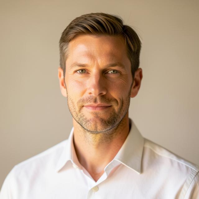 Porträt der fiktiven Persona Daniel Bärtschi