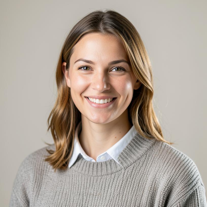 Porträt der fiktiven Persona Lea Brunner