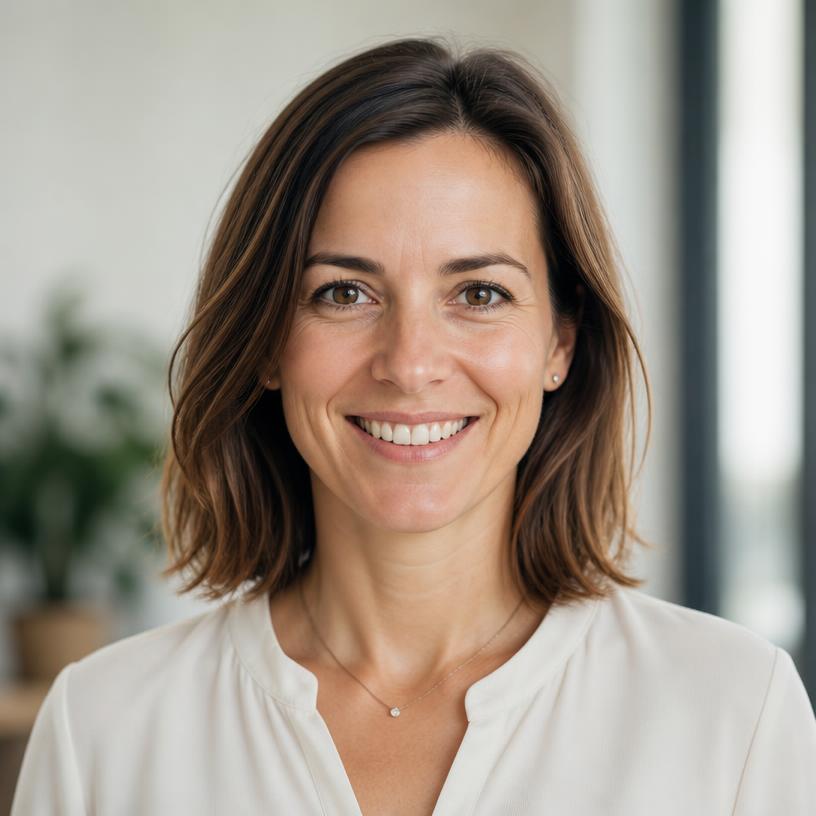 Porträt der fiktiven Persona Miriam Hofer